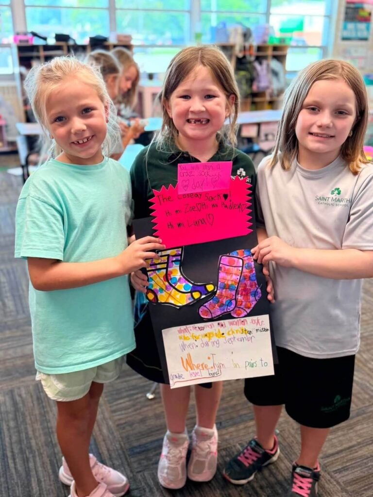 2nd Grade Shamrock Servant Leadership Project